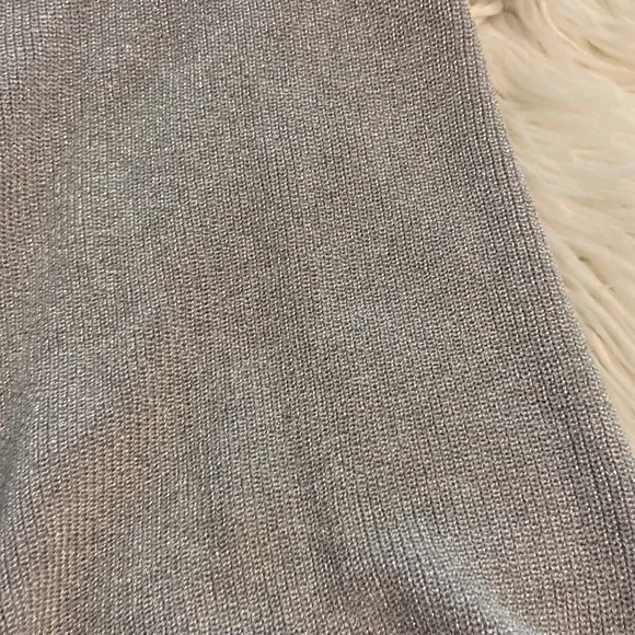 Midnight Velvet Cardigan size XL excellent condition length 37” color silver - Picture 10 of 12